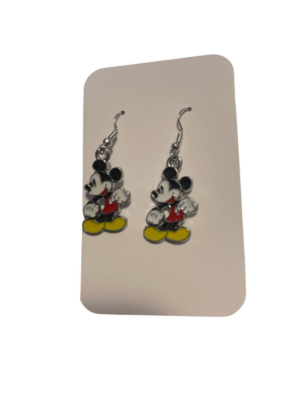 Pop culture classic cartoon retro comics Mickey Mouse Earrings Hook